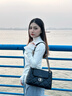 CinvaiKrose腋下鏈條包包女款2025年新款斜挎包大容量托特女包生日禮物送女友 黑色【送女友老婆女生禮物走心】 曬單實(shí)拍圖