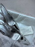 CHARLES&KEITH質(zhì)感鏈條尖頭高跟涼鞋子女鞋生日禮物送女友CK1-60280377 Silver銀色 37 (235) 曬單實(shí)拍圖