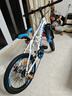 鳳凰（Phoenix）兒童自行車(chē)山地車(chē)男女學(xué)生腳踏車(chē)6-15歲童車(chē) 霸道 白藍色 20寸 曬單實(shí)拍圖