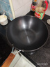中康鐵鍋炒鍋不粘鍋第四代深氮平底鍋精鐵無(wú)涂層電磁爐燃氣通用32cm 曬單實(shí)拍圖