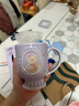 星巴克（Starbucks）杯子 花園舞曲系列陶瓷馬克杯 高顏值桌面咖啡杯男女中秋國慶禮物 紫色款馬克杯296ml 曬單實(shí)拍圖