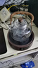憶壺茶煮茶壺套裝電陶爐煮茶器辦公室玻璃泡茶壺燒水電陶爐可保溫茶具 1.1L透明壺+1500W爐 曬單實(shí)拍圖