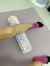 yottoy泡沫軸實(shí)心狼牙棒按摩滾軸肌肉放松瘦腿神器瑜伽柱 落霞粉 曬單實(shí)拍圖