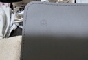 京東京造PU鼠標墊鎖邊小號雙料鼠標墊28*22cm加長(cháng)辦公游戲電競電腦桌墊皮革觸感天然橡木防水耐磨 銀河灰 曬單實(shí)拍圖