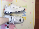 斯凱奇（Skechers）男女同款小白熊休閑鞋子厚底增高百搭運動(dòng)軟底老爹鞋 白色/海軍藍色/WNV 38 曬單實(shí)拍圖