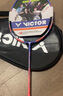 威克多（VICTOR）勝利專(zhuān)業(yè)羽毛球拍js12f櫻花刀超輕全碳素速度進(jìn)攻單拍極速12二代 【櫻花刀】J淺牡丹紫 4U 曬單實(shí)拍圖