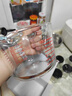 展藝高硼硅玻璃量杯1000ml加厚刻度耐高溫微波爐烤箱烘焙打蛋熱奶過濾 曬單實(shí)拍圖