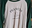 優(yōu)衣庫童裝男童女童UT PEANUTS/長(cháng)袖T恤史努比25秋冬新款478203 55 青綠色 160 曬單實(shí)拍圖