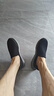 斯凱奇（Skechers）男鞋秋季一腳蹬健步鞋軟底網(wǎng)面休閑運動(dòng)鞋54626 曬單實(shí)拍圖