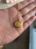 胖東來(lái)品質(zhì)999純銀項鏈女18k鍍金加長(cháng)無(wú)吊墜925足銀彩金蛇骨鏈 1.5mm-黃金色十字鏈60cm 曬單實(shí)拍圖