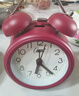 康巴絲鬧鐘兒童學(xué)生復古機械打鈴鬧鐘大音量床頭時(shí)鐘鬧表 2316 酒紅色 曬單實(shí)拍圖