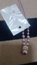DL 1998胖東來(lái)品質(zhì)紫色珍珠項鏈法式皇冠女氣質(zhì)紫羅蘭王妃毛衣鏈小眾感墜 曬單實(shí)拍圖