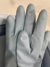 JCZS德國品牌洗碗手套女防水加絨冬季廚房家務(wù)耐用刷碗洗衣服膠皮家用 藍色 1雙裝(寬口加絨手套) L 曬單實(shí)拍圖