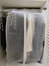 JCZS日本防塵袋衣服防塵罩掛式衣柜衣罩全封閉西裝套大衣服掛衣袋家用 窄-短款-高90寬30深50收 50*30cm 環(huán)保/半透明/防塵/防潮/防水/加厚/加寬/大空間 曬單實(shí)拍圖