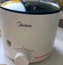 美的（Midea）電煮鍋 宿舍小電鍋 電蒸鍋 學(xué)生寢室一體泡面小火鍋 多功能鍋 XZE1613 1.7L 配蒸籠【國家補貼】 曬單實(shí)拍圖
