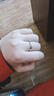 范琦（Fanci）戀愛頻率系列相愛同頻情侶戒指一對戒結(jié)婚生日表白禮物送男女友 曬單實拍圖