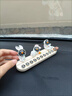 匠臣（JIANGCHEN）汽車(chē)臨時(shí)停車(chē)號碼牌創(chuàng  )意個(gè)性車(chē)載挪車(chē)移車(chē)牌車(chē)上電話(huà)牌可愛(ài)兔擺件 星空兔全套+蘿卜【米色號碼牌】送香薰 曬單實(shí)拍圖
