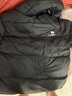 駱駝（CAMEL）火山羽絨服男女同款輕薄羽絨服男鴨絨面包服情侶外套冬季 幻影黑 男款,7089H L 曬單實(shí)拍圖