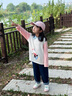 巴帝巴帝秋季新款嬰幼兒女童純棉打底衫長(zhǎng)袖t恤百搭 粉色  繽紛小狗 130 曬單實(shí)拍圖