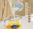 樹(shù)可小王子玻璃量杯帶刻度廚房用食品級烘焙牛奶杯子微波爐可加熱 【大號】500ml 曬單實(shí)拍圖