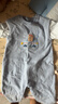 戴維貝拉（DAVE＆BELLA）新生兒假兩件爬服0-6個(gè)月寶寶衣服秋季新款小童連體衣嬰兒睡衣 夾花藍【現貨】 73cm （建議身高66-73cm） 曬單實(shí)拍圖
