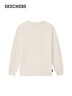 斯凱奇（Skechers）中性時(shí)尚休閑針織長(cháng)袖T恤衫L325U095 曬單實(shí)拍圖