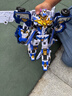 展高炫卡斗士3玩具正版變形機器人汽車機甲玩具男孩兒童禮物 【 炫藍雷霆王-三合體】炫卡斗士2 曬單實拍圖