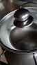 【加高】不銹鋼湯鍋加厚家用加高煲湯大容量煮粥燉鍋 小號【18cm】湯鍋+玻璃蓋 曬單實(shí)拍圖