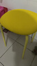 宜家（IKEA）【新品】GULTARP古塔普軟包凳子換鞋凳家用久坐不累 黃色凳 曬單實(shí)拍圖