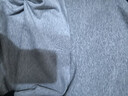 蕉內【王一博同款】熱皮502+++男士鎖溫圓領(lǐng)長(cháng)袖機能T恤運動(dòng)保暖上衣 【王一博同款】中麻灰拼海軍藍 2XL 曬單實(shí)拍圖