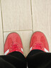 阿迪達斯（adidas）三葉草男女鞋GAZELLE INDOOR低幫休閑鞋IF1808紅白38.5 曬單實(shí)拍圖
