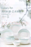 NINE CRANES餐具套裝家用陶瓷景德鎮(zhèn)現(xiàn)代簡(jiǎn)約碗盤(pán)組合盤(pán)子碗情侶家用整套 曬單實(shí)拍圖