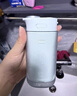 米家小米便攜式?jīng)_牙器洗牙器水牙線(xiàn) F400白色云感傘射機身收納噴嘴4擋沖牙模式  七夕情人節禮物 曬單實(shí)拍圖