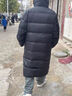 李寧火鍋羽絨服丨石墨烯保暖防潑水抗靜電科技長(cháng)羽絨情侶外套AYMU507 曬單實(shí)拍圖