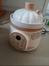 億可熊（iicobear）電燉鍋 分月齡BB煲粥飯鍋嬰兒專用微壓燉盅 寶寶燉湯輔食鍋輔食機(jī) 1.2L奶白色 【四階段分段喂養(yǎng)】 曬單實(shí)拍圖