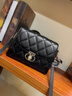 YUYULA牛皮包包女包斜挎包輕奢品牌菱格單肩包生日禮物高級感送女友老婆 曬單實(shí)拍圖