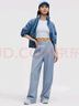 lululemon丨Daydrift? 女士高腰長褲 LW5HIGA 水洗牛仔藍(lán) S 曬單實(shí)拍圖