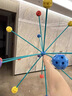 3d幾何建構積木建構達人空間diy小小構建師帳篷拼裝兒童積木玩具 148套裝 曬單實(shí)拍圖