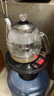 美能迪（MND）桶裝水燒水壺自動(dòng)上水加熱一體機抽水器電熱水壺全自動(dòng)桌桶下置式飲水機煮茶泡茶底燒水器 1L 藍光玻璃壺（壺底上水）+底座 曬單實(shí)拍圖