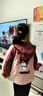 G.duck小黃鴨女童加絨外套秋冬款2026新款兒童沖鋒衣中小童秋冬季加厚棉 粉色春秋款 140 cm 【建議身高130左右】 曬單實(shí)拍圖