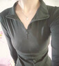 森馬（Semir）歐貨雙面德絨加厚保暖立領(lǐng)衛(wèi)衣T恤女春百搭修身開衫拉鏈打底上衣 炭灰色【全拉鏈】 S 80-100斤 曬單實拍圖