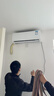 新飛（Frestec）空調(diào)補貼 新一級能效 大1.5匹大1匹掛機 以舊換新 省電冷暖變頻空調(diào) 家用壁掛式空調(diào) 大1.5匹 一級能效 冷暖變頻 提供上門安裝服務(wù) 曬單實拍圖