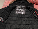 京東京造【進(jìn)口極寒系列】蓄熱鵝絨服男外套 保暖三防羽絨服中長(cháng)款曜石黑L 曬單實(shí)拍圖