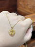LIU GUI FU JEWELRY愛(ài)心黃金項鏈女1g足金2025年新款輕奢小眾純金吊墜生日禮物送女友 甄選尊貴禮盒（僅禮盒無(wú)產(chǎn)品） 曬單實(shí)拍圖