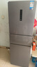 美的（Midea）三門(mén)249家用電冰箱小型三開(kāi)門(mén)無(wú)霜變頻一級能效多門(mén)宿舍租房以舊換新小冰箱MR-249WTPE國家補貼 曬單實(shí)拍圖