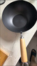 【熱銷(xiāo)1.1萬(wàn)件】不生銹無(wú)涂層迷你小鐵鍋電磁爐燃氣爐家用炒鍋 【0涂層小鐵鍋】 28cm 無(wú)蓋 曬單實(shí)拍圖