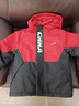 貴人鳥(niǎo)童裝男童棉服2025新款青少年沖鋒上衣外套秋冬款兒童夾棉棉襖 紅/G貴人鳥(niǎo)白硅膠K 110 曬單實(shí)拍圖