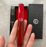 阿瑪尼紅管唇釉#206陶土紅棕 口紅禮盒唇蜜 生日禮物禮盒女 曬單實(shí)拍圖