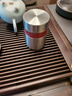 HAOMINGTIAN茶具純錫茶葉罐錫罐密封精品99純錫制儲茶罐高檔醒茶罐便攜茶盒 CH1155纏枝蓮 曬單實(shí)拍圖