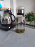 【送杯套】大容量加厚玻璃杯子便攜噸噸杯茶水分離帶杯套泡茶水杯 透明 1000ml噸噸桶 1只裝 曬單實(shí)拍圖